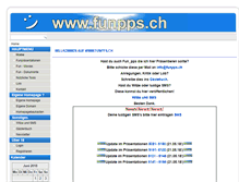 Tablet Screenshot of funpps.ch